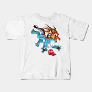 GemBabs: Dragon Soldier (Striped) Kids T-Shirt